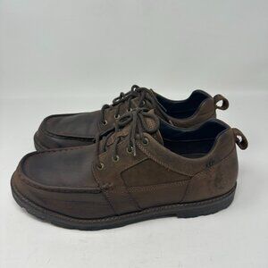 L.L. Bean Men's East Point Rugged English Moc Shoes TEK 2.5 Waterproof
